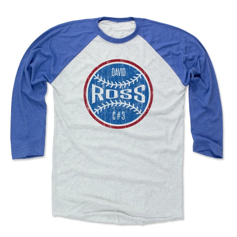 David Ross Men's Baseball T-Shirt | 500 LEVEL