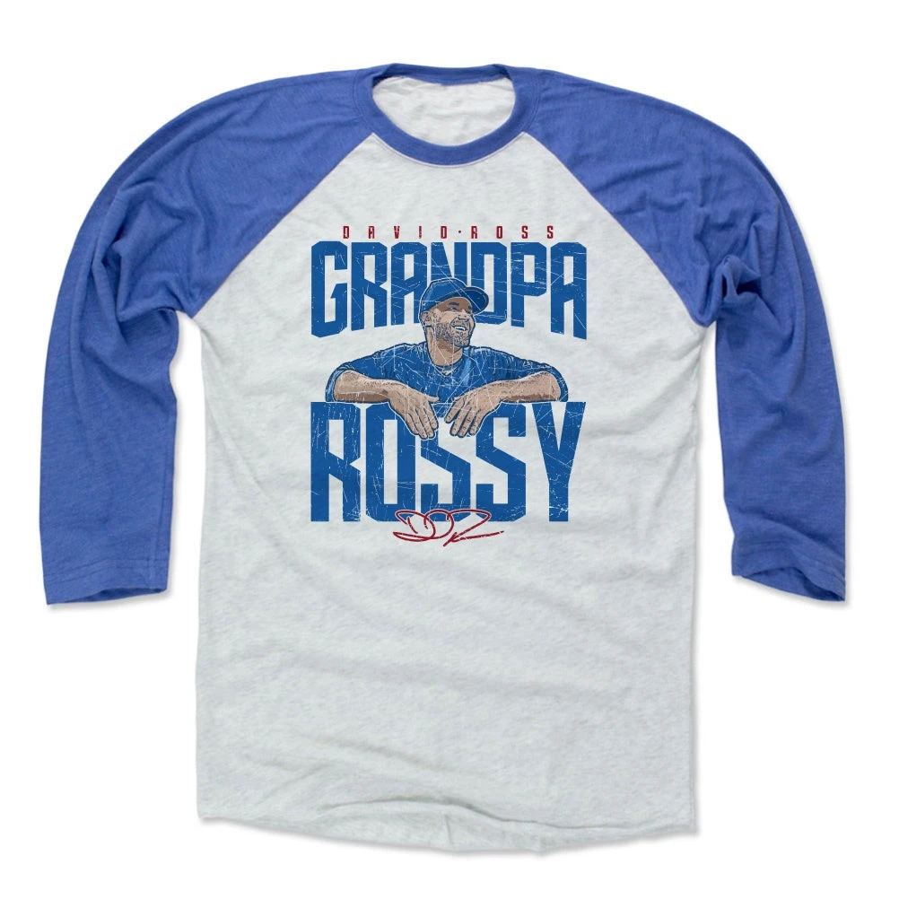David Ross Men's Baseball T-Shirt | 500 LEVEL