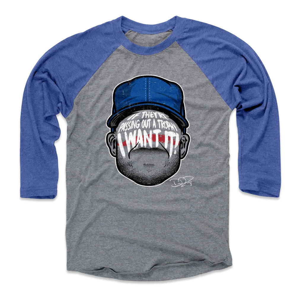 David Ross Men's Baseball T-Shirt | 500 LEVEL