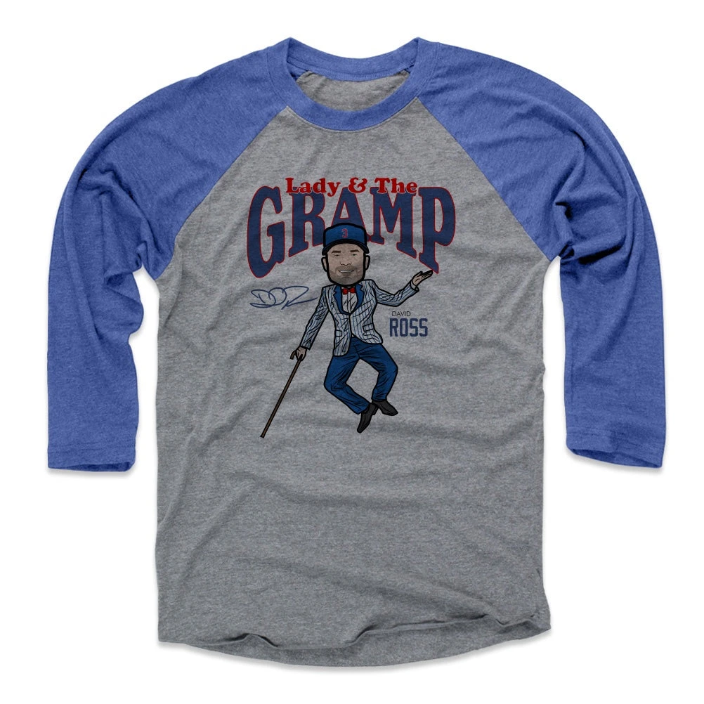 David Ross Men's Baseball T-Shirt | 500 LEVEL