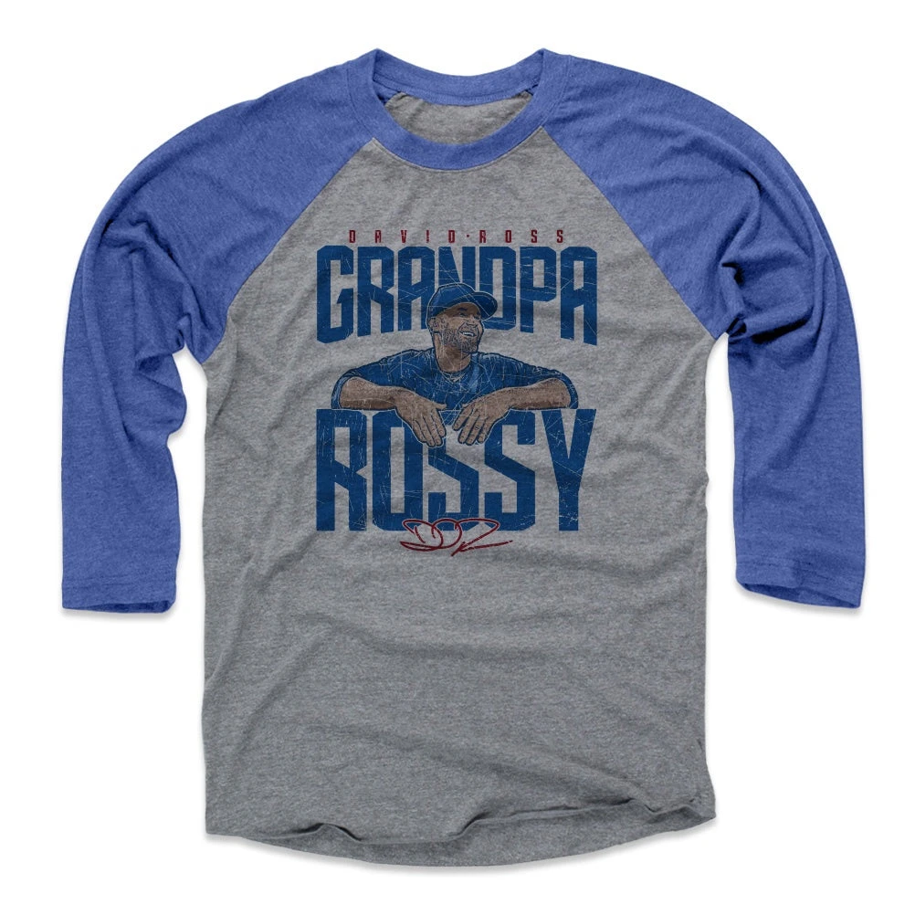 David Ross Men's Baseball T-Shirt | 500 LEVEL