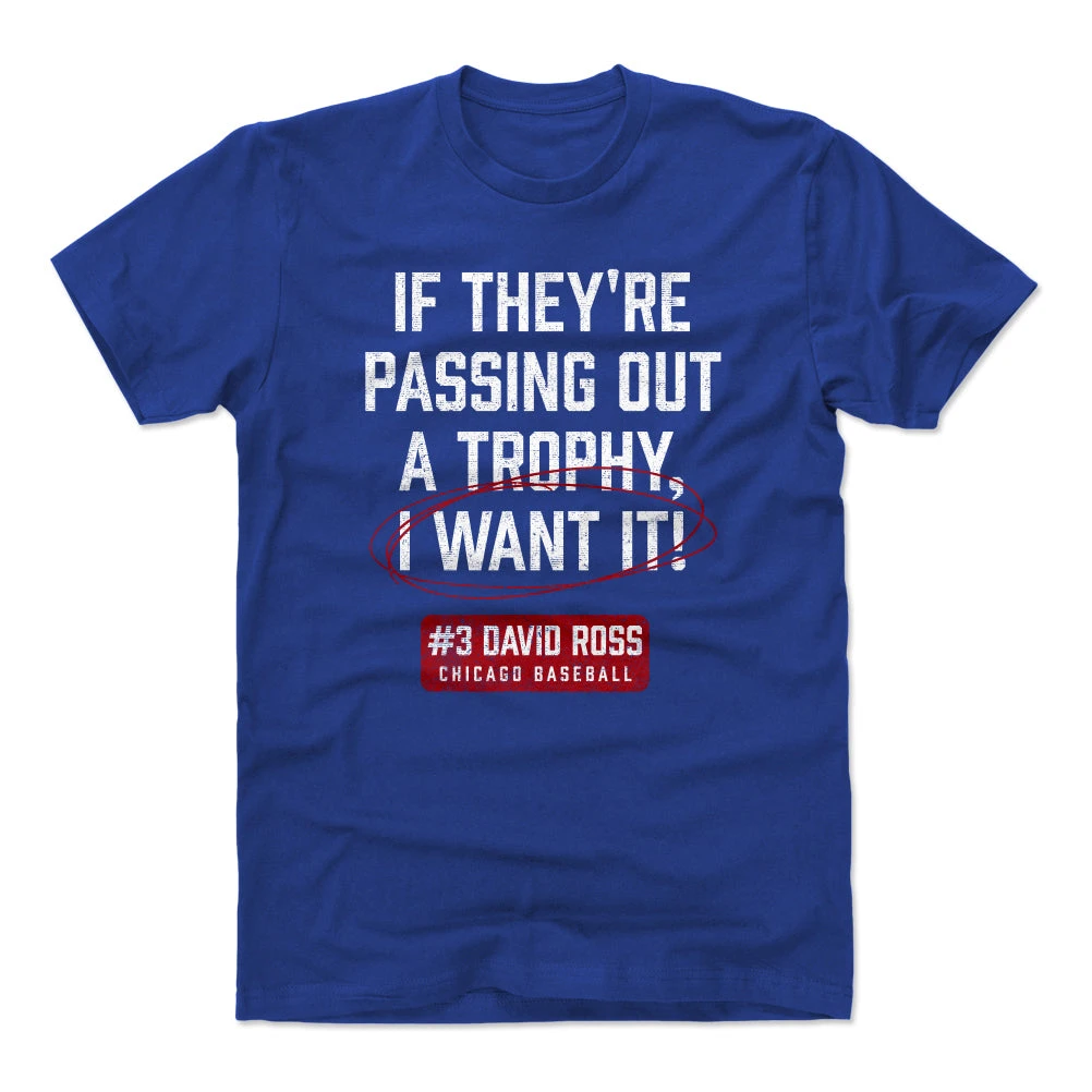 David Ross Men's Cotton T-Shirt | 500 LEVEL