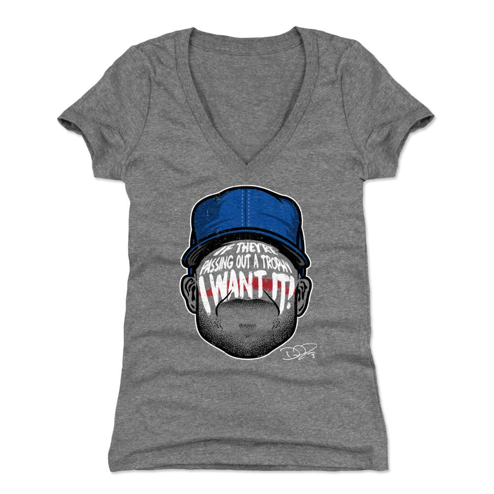 David Ross Women's V-Neck T-Shirt | 500 LEVEL