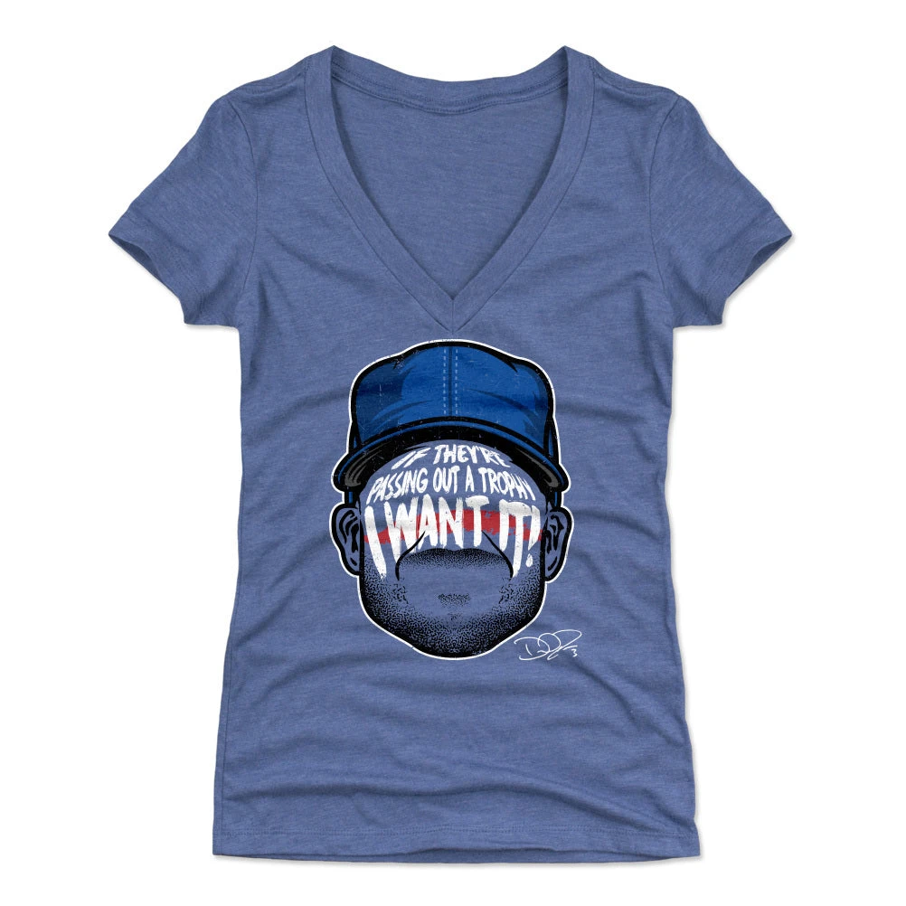 David Ross Women's V-Neck T-Shirt | 500 LEVEL